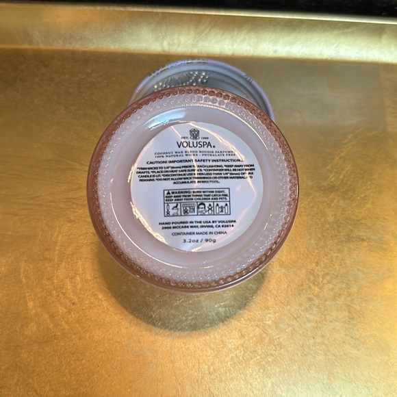 Voluspa Panjore Lychee Candle 3.2 oz/ 90g NEW - Picture 4 of 4